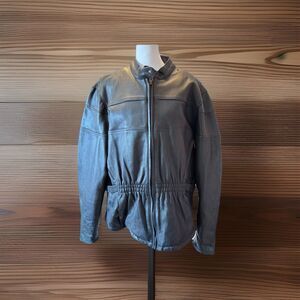 Pro-Rider Motorcycle Leather U.S.A. Women Size XL Zippered Lined Biker